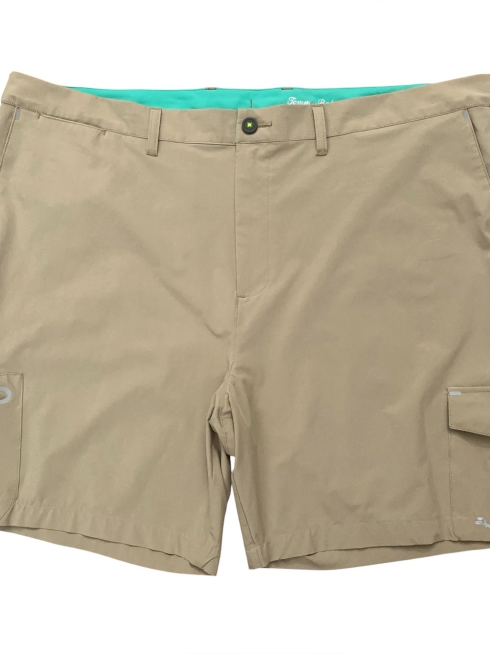 Tommy Bahama Cayman IslandZone Cargo Shorts Mens Size 44 Hybrid Stretch Beige